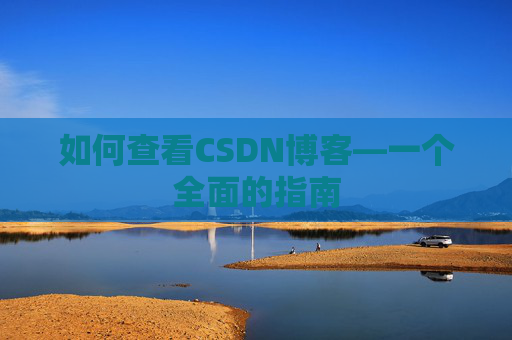 如何查看CSDN博客—一个全面的指南